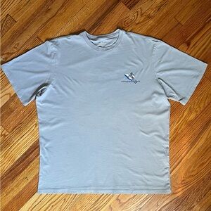 Vineyard Vines Light Gray Short Sleeve Tee